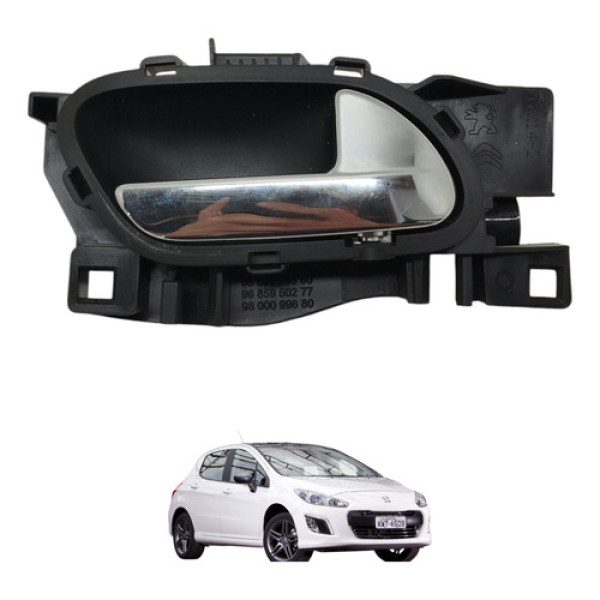 Maçaneta Interna Dianteira Direita Peugeot 308 2014 2015