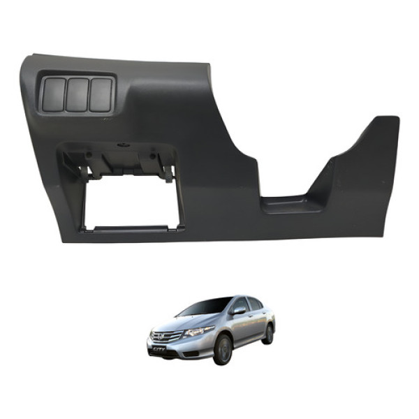 Acabamento Inferior Painel Esquerdo Honda City 2013 2014