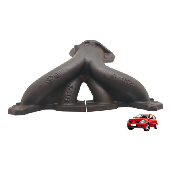 Coletor Escapamento Clio 1.0 16v 2008 A 2011