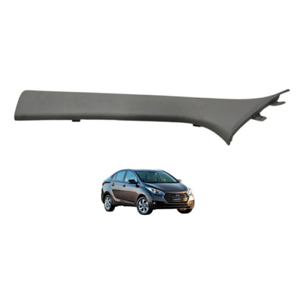 Coluna Parabrisa Esquerda Hyundai Hb20 2017 2018 Bege
