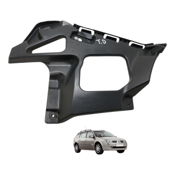 Guia Parachoque Traseiro Direito Megane 2008 2009