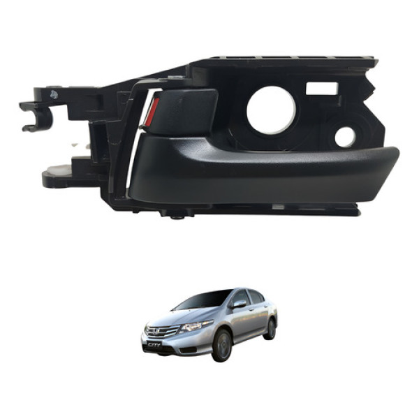 Maçaneta Interna Traseira Esquerda Honda City 2013 2014