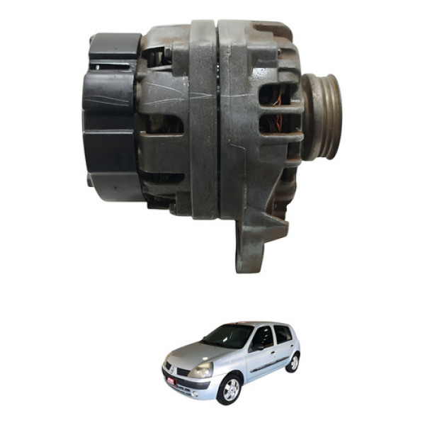 Alternador Motor Clio 1.0 8v 2004 2005