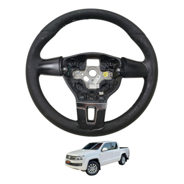 Volante Direção Amarok 2011 2012 Vw Detalhe