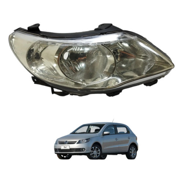 Farol Direito Gol Saveiro G5 2008 2009 Direito/passageiro