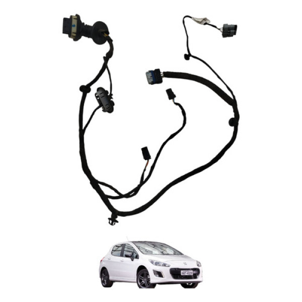 Chicote Porta Traseira Direita Peugeot 308 2014 2015