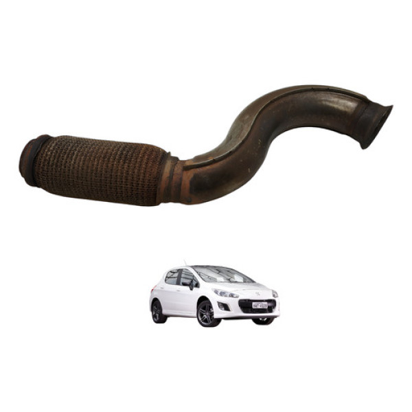 Curva Flexível Escapamento Peugeot 308 1.6 Thp 2014 2015