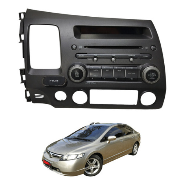 Rádio Cd Original Civic 2008 2009 2010