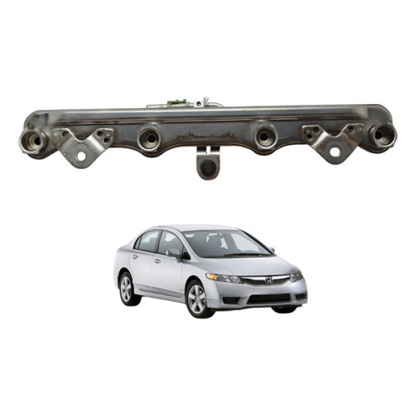 Flauta Bico Injetor Civic 1.8 2007 2008 2009