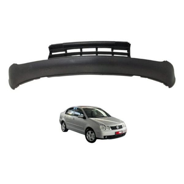 Grade Inferior Parachoque Dianteiro Polo 2004 2005 Preto