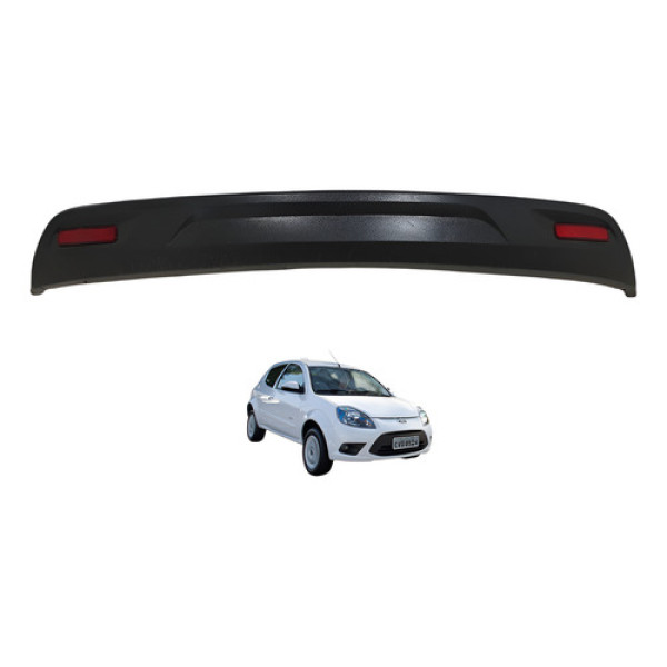 Spoiler Aplique Parachoque Traseiro Ford Ka 2012 2013