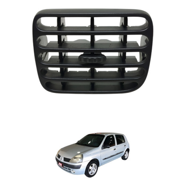 Difusor Ar Central Esquerdo Clio 2004 2005