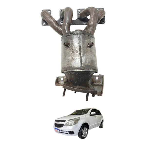 Coletor Escapamento Catalisador Vazio Agile 1.4 2010 2012 Gm