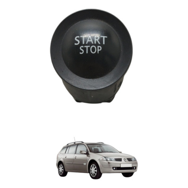 Botão Start Stop Megane 1.6 2008 2009