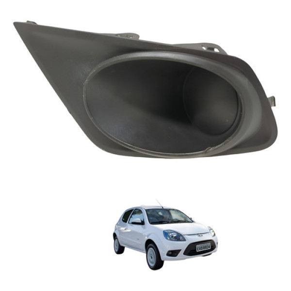 Moldura Farol Milha Esquerdo Ford Ka 2012 2013