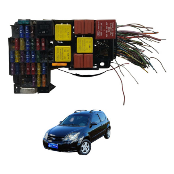 Caixa Fusível Ford Ka 1.0 Zetec Flex 2008 2009 2010