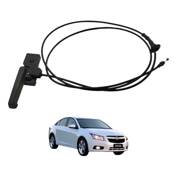 Alavanca Abertura Capô Cruze 2012 2013 2014 2015 Gm