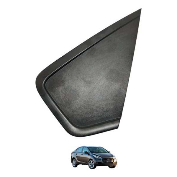 Acabamento Externo Carroceria Traseira Direita Hb20 2018 Preto