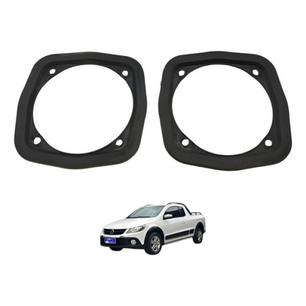 Borracha Guarnição Alto Falante Saveiro Cross 2012 2013