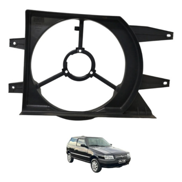 Suporte Ventoinha Defletor Radiador Uno 1.0 2010 2011