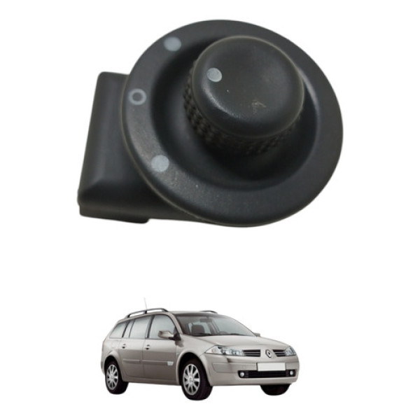 Botão Regulagem Retrovisor Megane 2008 2009