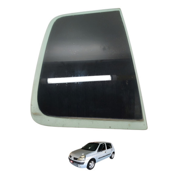Vidro Fixo Traseiro Direito Clio 2004 2005