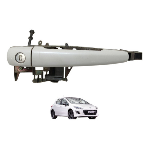 Maçaneta Externa Dianteira Esquerda Peugeot 308 2014 2015