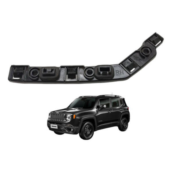 Guia Parachoque Traseiro Direito Jeep Renegade 2017 2018