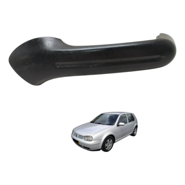 Puxador Porta Dianteira Direita Golf 2001 2002 Preto Dianteira