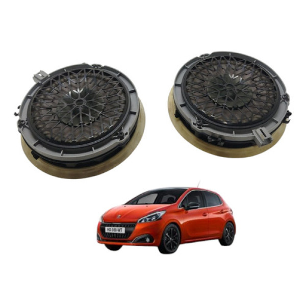 Par Auto Falante Dianteira Peugeot 208 2014 2015