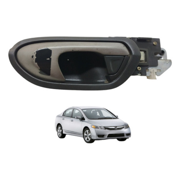 Maçaneta Interna Traseira Direita Civic 2007 2008 2009