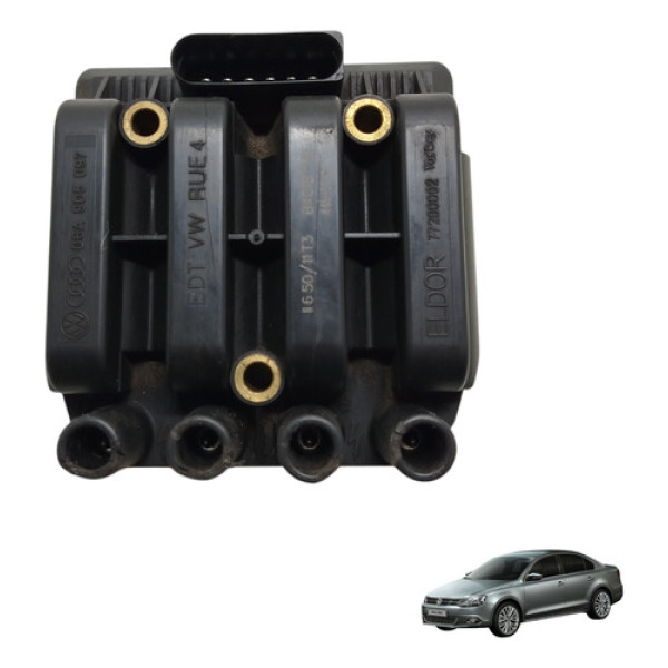 Bobina Ignição Jetta 2.0 Aspirado 2012 A 2015