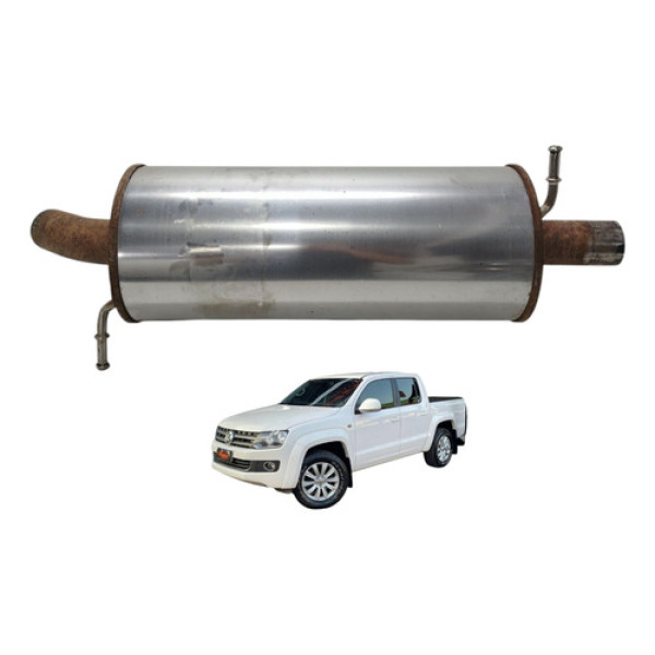 Abafador Ponteira Escapamento Amarok 2.0 2011 2012