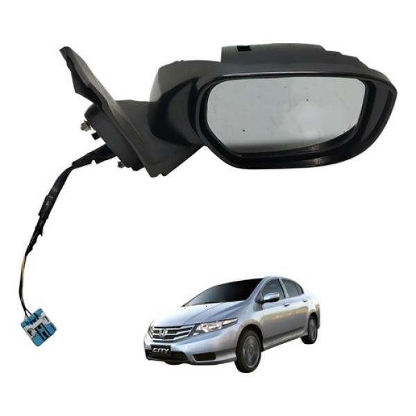 Retrovisor Direito Honda City 2013 2014