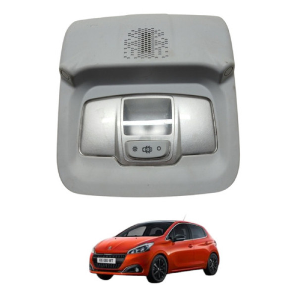 Luz Interna Cortesia Teto Peugeot 208 2014 2015