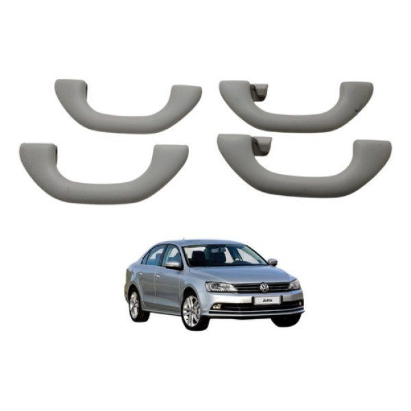 Jogo Alça Puxador Teto Pqp Jetta Tsi 2013 2014