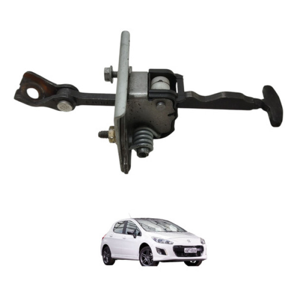 Limitador Porta Dianteira Esquerda Peugeot 308 2014 2015