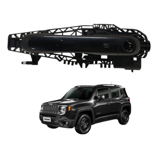 Maçaneta Externa Dianteira Esquerda Jeep Renegade 2018