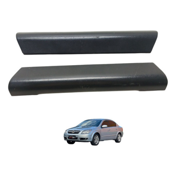 Par Moldura Puxador Porta Traseira Vectra 2007 2008