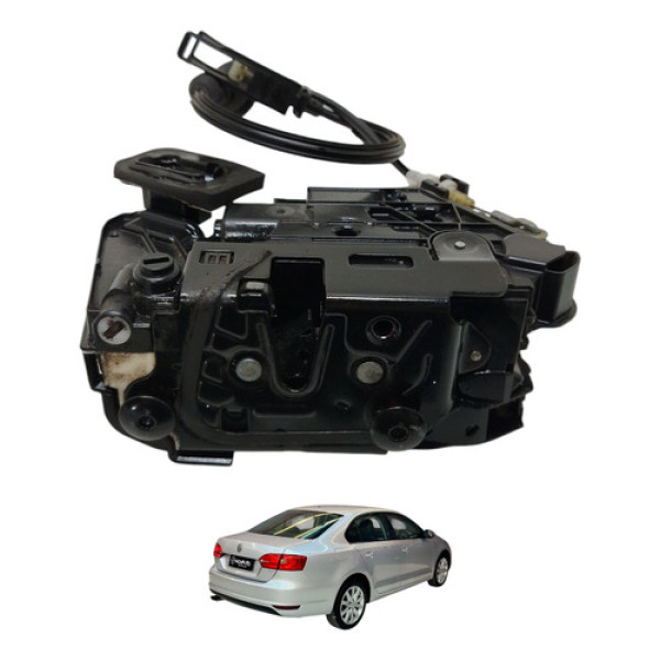 Fechadura Porta Traseira Esquerda Jetta Tsi 2013 2014 Vw