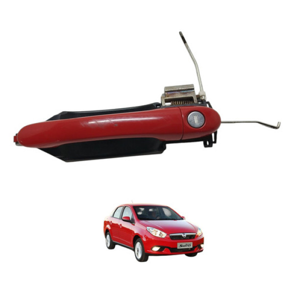 Maçaneta Externa Dianteira Esquerda Grand Siena 2013 2014 15