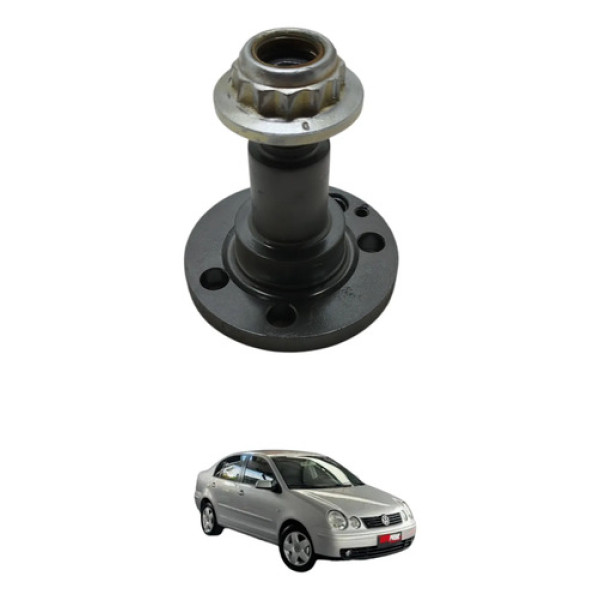 Ponta Eixo Dianteira Esquerda Polo 1.6 2004 2005 Preto