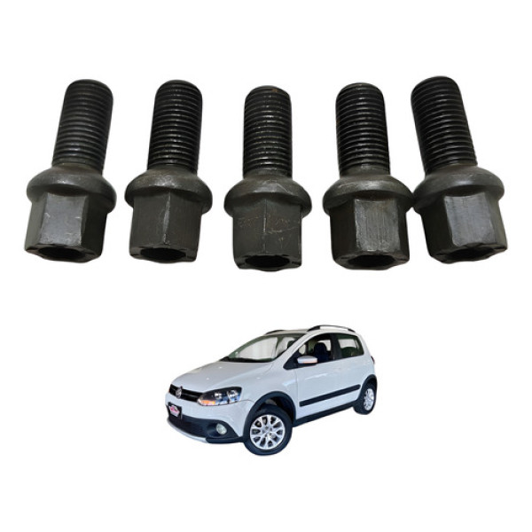 Jogo 5 Parafuso Roda Crossfox 2013 2014