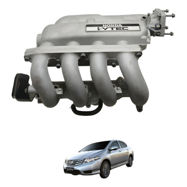 Coletor Admissão Honda City 1.5 2013 2014