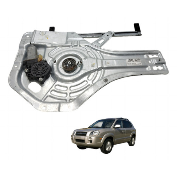 Máquina Vidro Traseiro Direito Tucson 2009 2010 2011