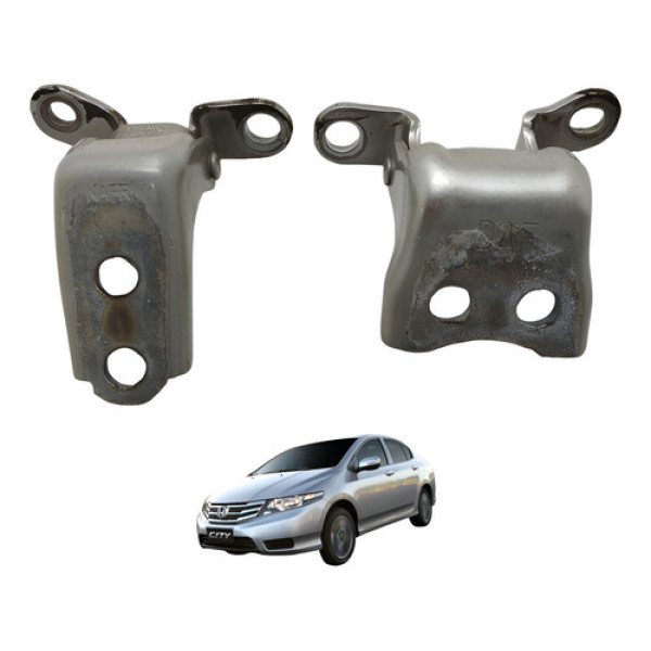 Par Dobradiça Dianteira Direita Honda City 2013 2014