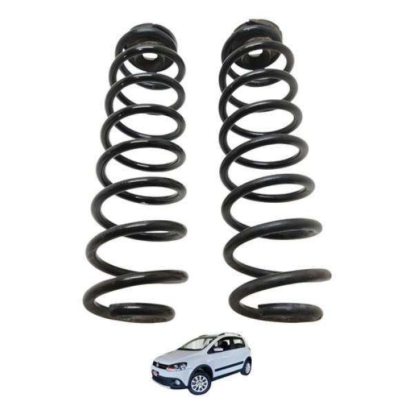 Par Molas Traseira Crossfox 1.6 2013 2014