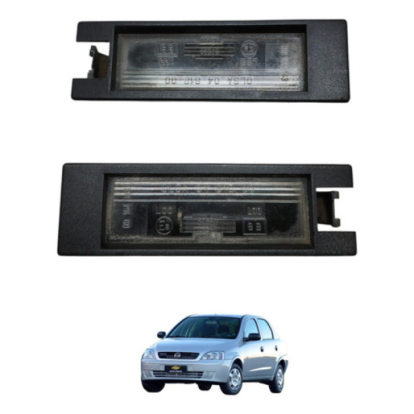 Par Luz Placa Corsa Sedan 2004 2005