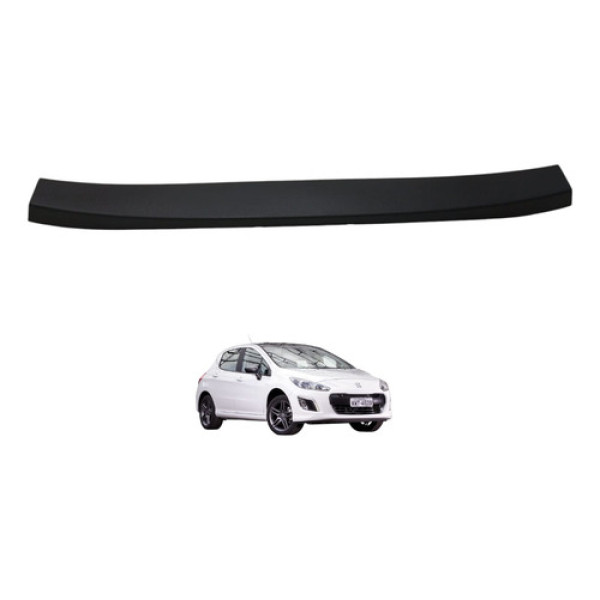 Acabamento Central Tampa Traseira Peugeot 308 2014 2015