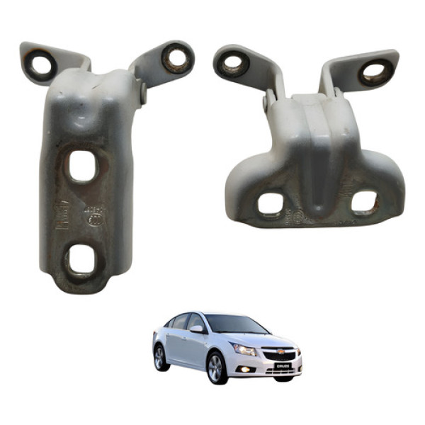 Par Dobradiça Porta Traseira Direita Cruze Ltz 2012  2014